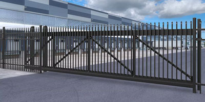 rolling aluminum gates