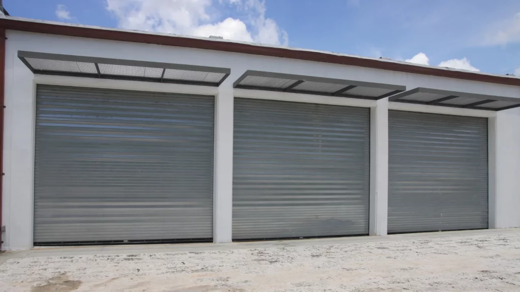 Steel Roll Up Garage Doors